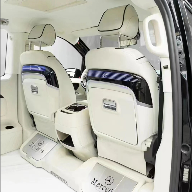 Pengubahsuaian sandaran tempat duduk perniagaan Mercedes-Benz Vito V260 dengan meja kecil lipat (untuk Vito/V-Class baharu)